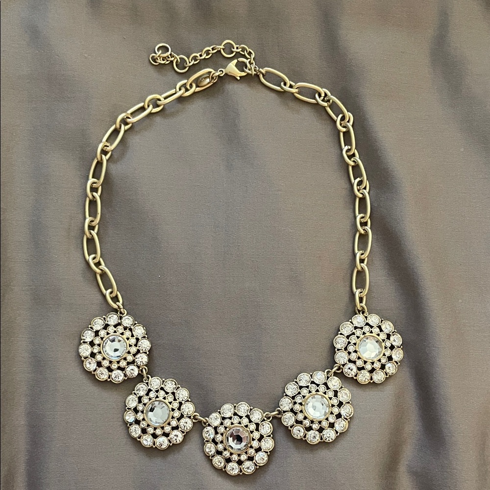 J Crew Gold and Silver Necklace